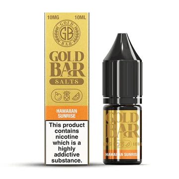 Gold Bar Nic Salt – 10ml E-Liquid (Box of 10) Gold Bar